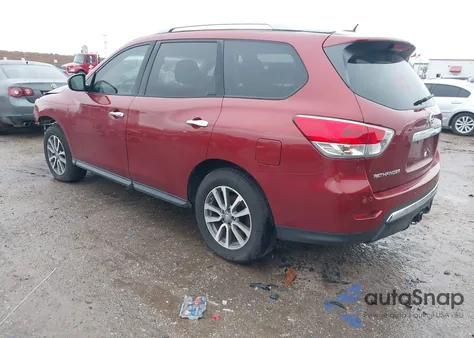 2013 Nissan Pathfinder Sv z USA, uszkodzony, nr VIN 5N1AR2MN5DC652883